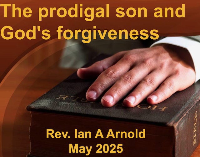 The Prodigal Son and God's forgiveness