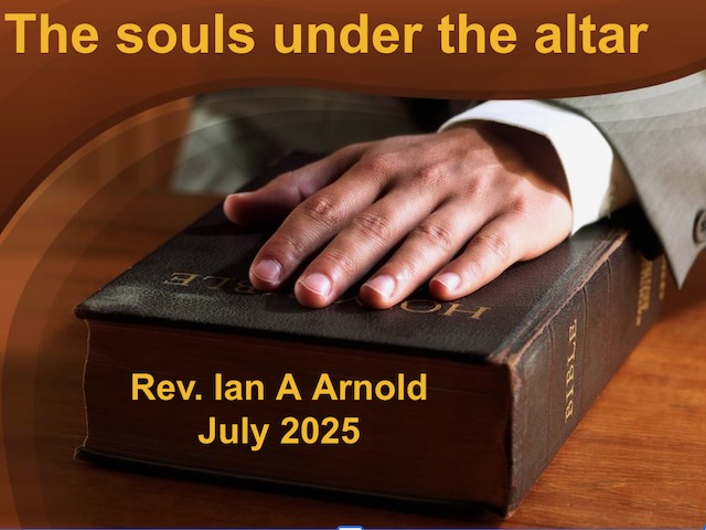 The souls under the altar